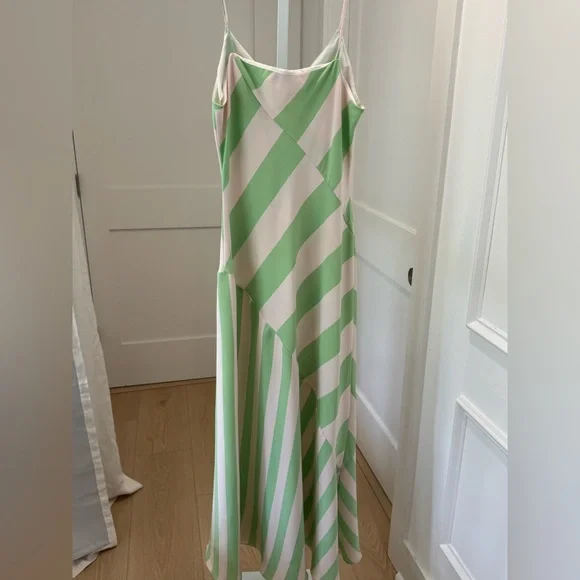 Saunders Mint Imman Striped Dress - Picture 9 of 9